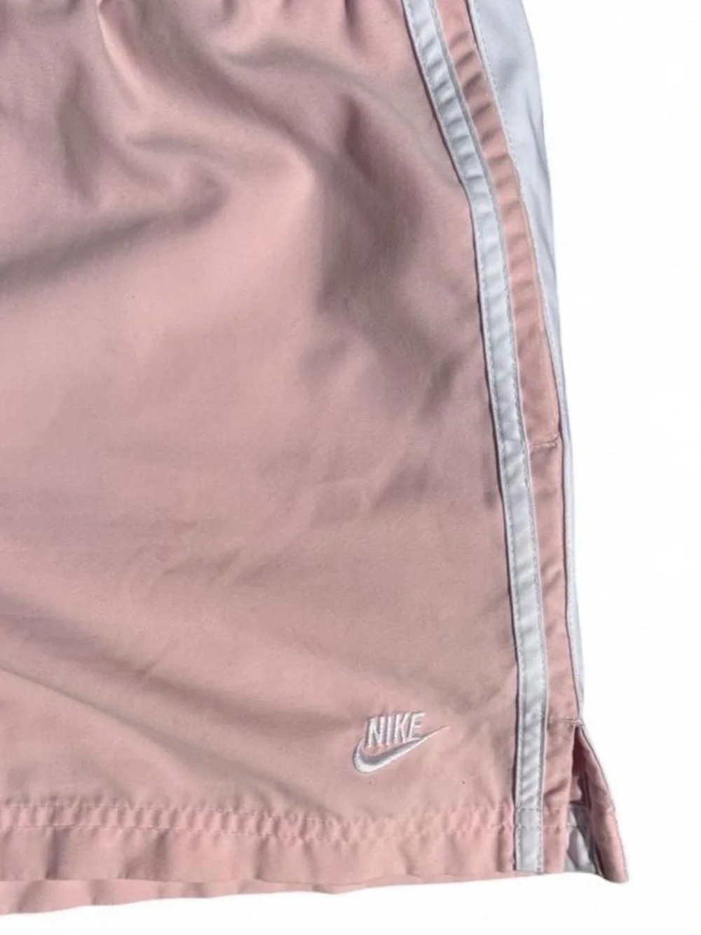 Nike Pink & White Vintage Athletic Shorts